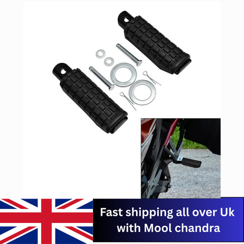Rear passenger foot - rear, pegs