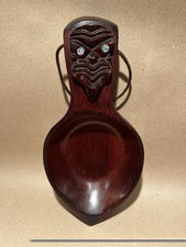 Retro Maori tiki face New