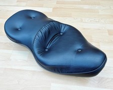 Harley Sportster Deluxe Pillow-Look Dual Seat Touring Saddle 1983-2003 52105-93C
