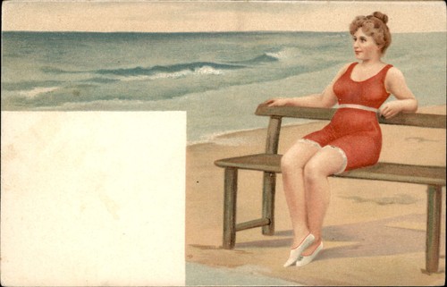 Bathing beauty seaside park - beauty,