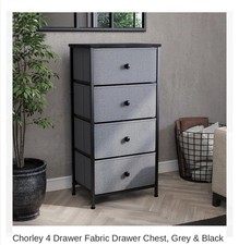Chorley Fabric Drawer Chest