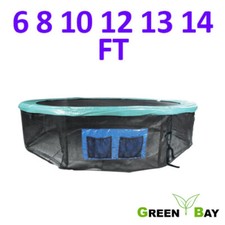 6FT 8FT 10FT 12FT 13FT 14FT Trampoline Base Skirt Safety Net Surround Greenbay