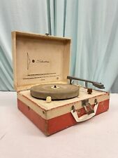 VINTAGE RED & WHITE SILVERTONE