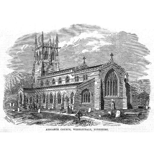 Wensleydale aysgarth church - church,
