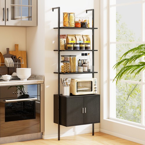 Mount ladder bookcase with - mount,