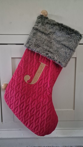 Matalan red christmas stocking - matalan,