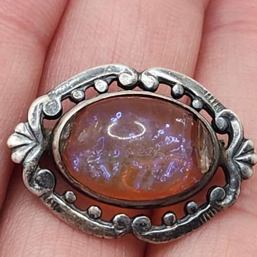 Antique sterling silver dragon - sterling,