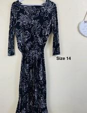 M&Co Black & Grey Floral