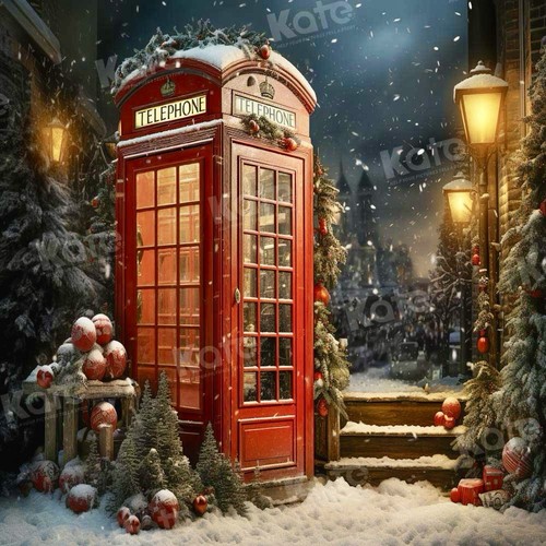 Kate christmas backdrop - kate,