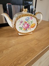 Vintage Sadler Floral Barrel