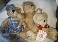 Boyd 3 Bear Bundle 2 Jointed Bears 1 Teddy Bear