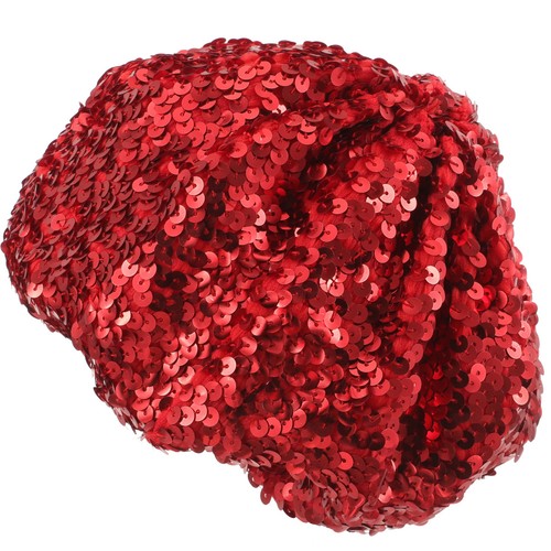 Black sequin beret women - sequin,