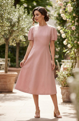 Zara new woman linen blend - new,