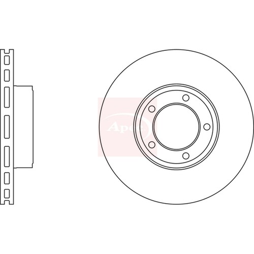 Brake discs vented front - vented,