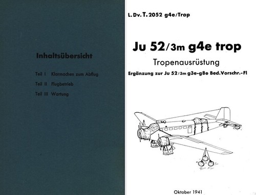 Junkers aircraft manuals - junkers,