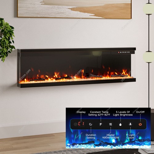 Wall recessed electric - 60",