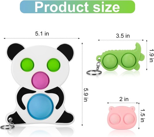 Fidget toys pack keyring toy - toys,