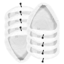 Pads for BELDRAY Steam Cleaner Mop 5in1 10in1 15in1 Easy Reach Cloths Covers x 8