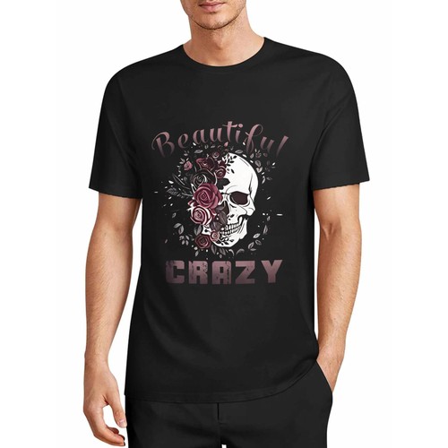 Beautiful crazy skull rose - beautiful,