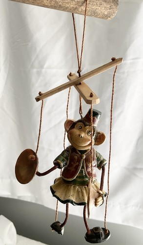 Vintage circus monkey - circus,