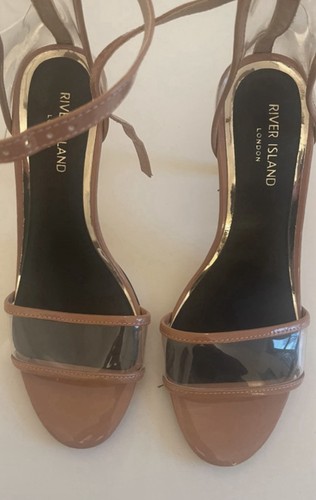 River island nude perspex - river,