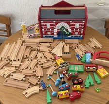 ELC Wooden Train Set + Station