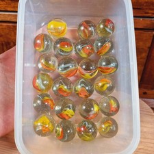 23 Large 25mm Vintage Glass