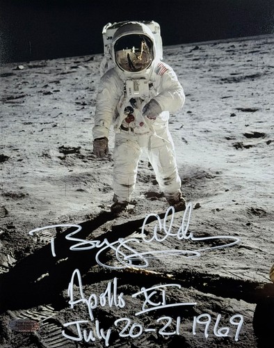 Buzz aldrin signed autographed - buzz,