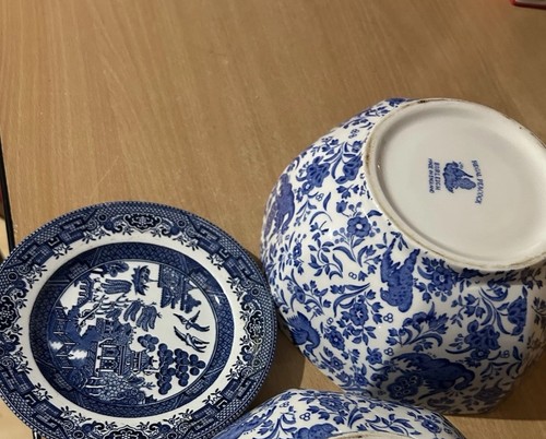 Burleigh pottery octagonal