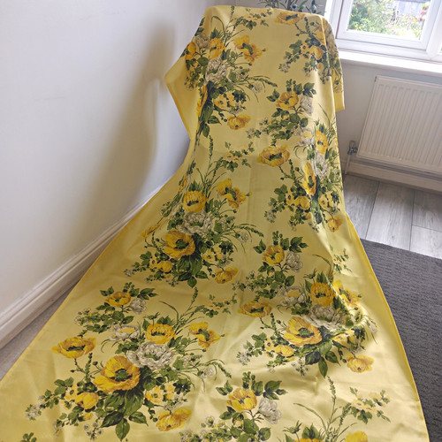 Vintage 50s 60s floral - vintage,