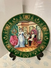 Collectible Porcelain Plate “Napoleon & Josephine The Divorce “ By Limoge 