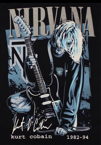 Nirvana kurt cobain - nirvana, poster
