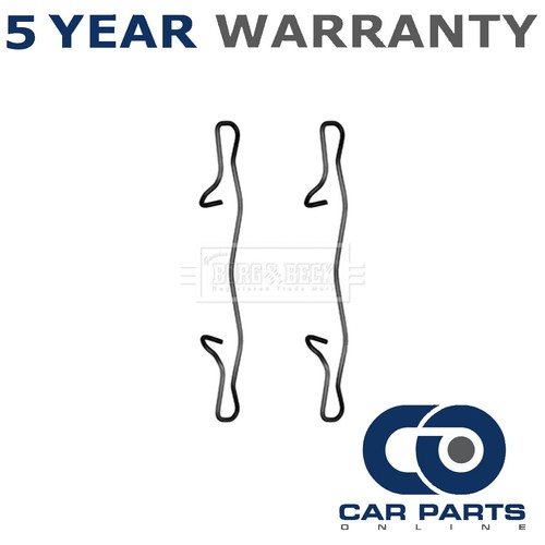 Brake pads fitting kit - kit, front