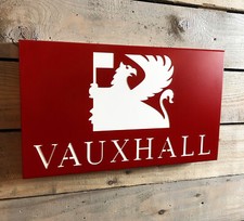 Retro Vauxhall Corsa Nova Astra Wall Mountable Sign Garage Workshop Dealership