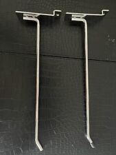 20 Slat Wall Hooks Arm Slatwall Hook Retail Shop Display Hangers 26cm