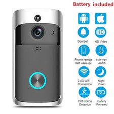  2.4GHz Smart Video Doorbell Home Security Intercom HD Video Camera Door Bell