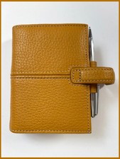 Mini Leather Filofax pocket