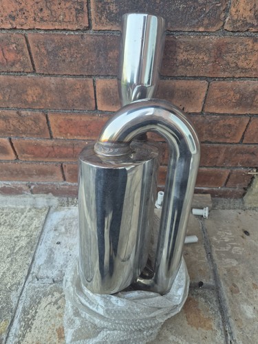 Twin loop car exhaust - loop, muffler