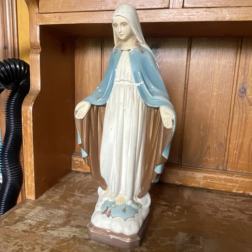 Vintage religious plaster - vintage,