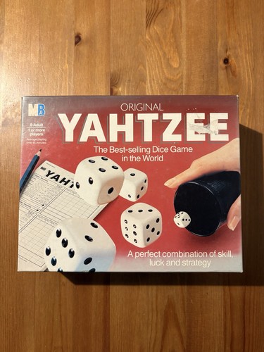 Vintage 1982 games yahtzee - vintage, mb