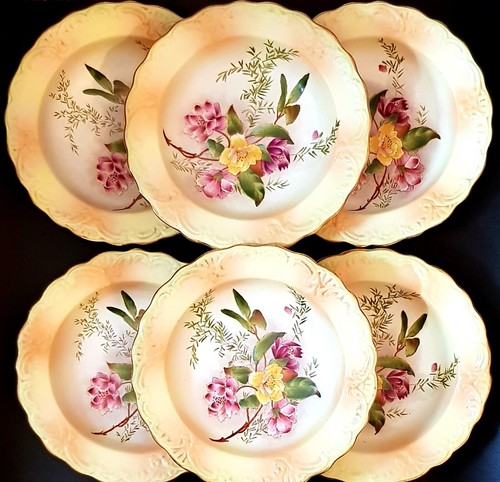 Rare antique set wiltshaw - of,