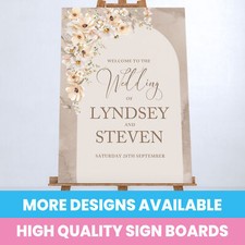 PERSONALISED WELCOME SIGN