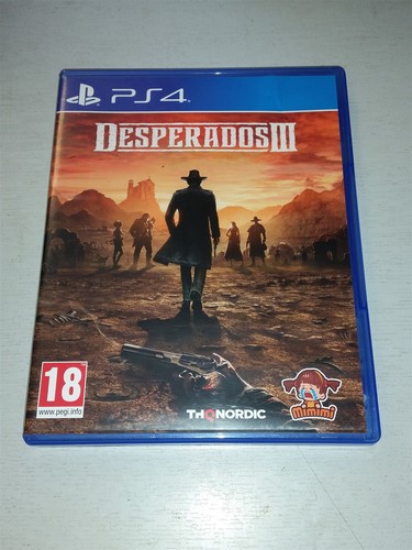 Desperados iii ps4 videogame - iii,