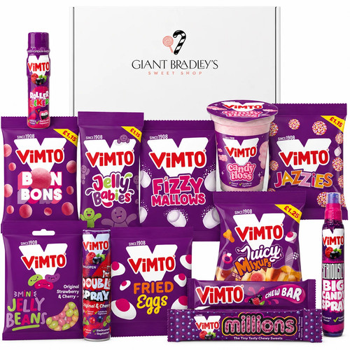 Vimto sweet shop - shop, box