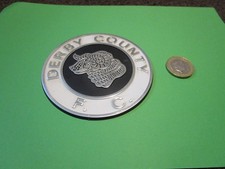 DERBY COUNTY  LATE 1960's LARGE BADGE   *****RARE*****