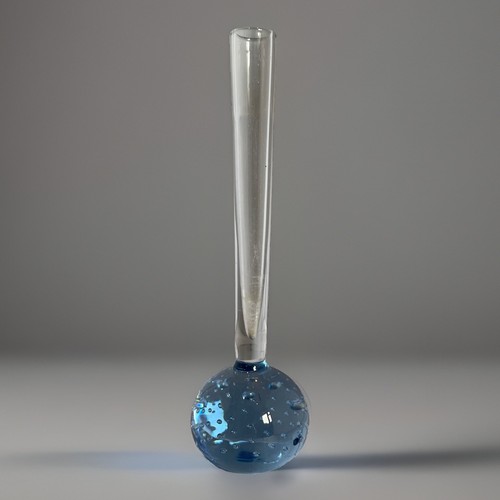 Vintage blue controlled bubble - blue,