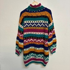 Vintage Abstract Pattern Knit