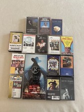 15 Vintage Cassette Tapes Mixed Artists Classics Country Pop Rock Easy Listening