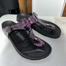 Betula By Birkenstock Sandals Women’s Size 40 (USA 9) Floral Purple 