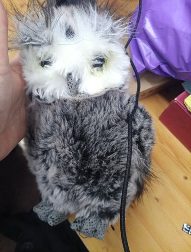 Aurora owl plush fluffy - plush, soft